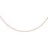 Lantisor argint placat cu aur roz 38-41cm DiAmanti 30RD4_RG_38-41cm-DIA (Argint 925‰ 1,3 g.)